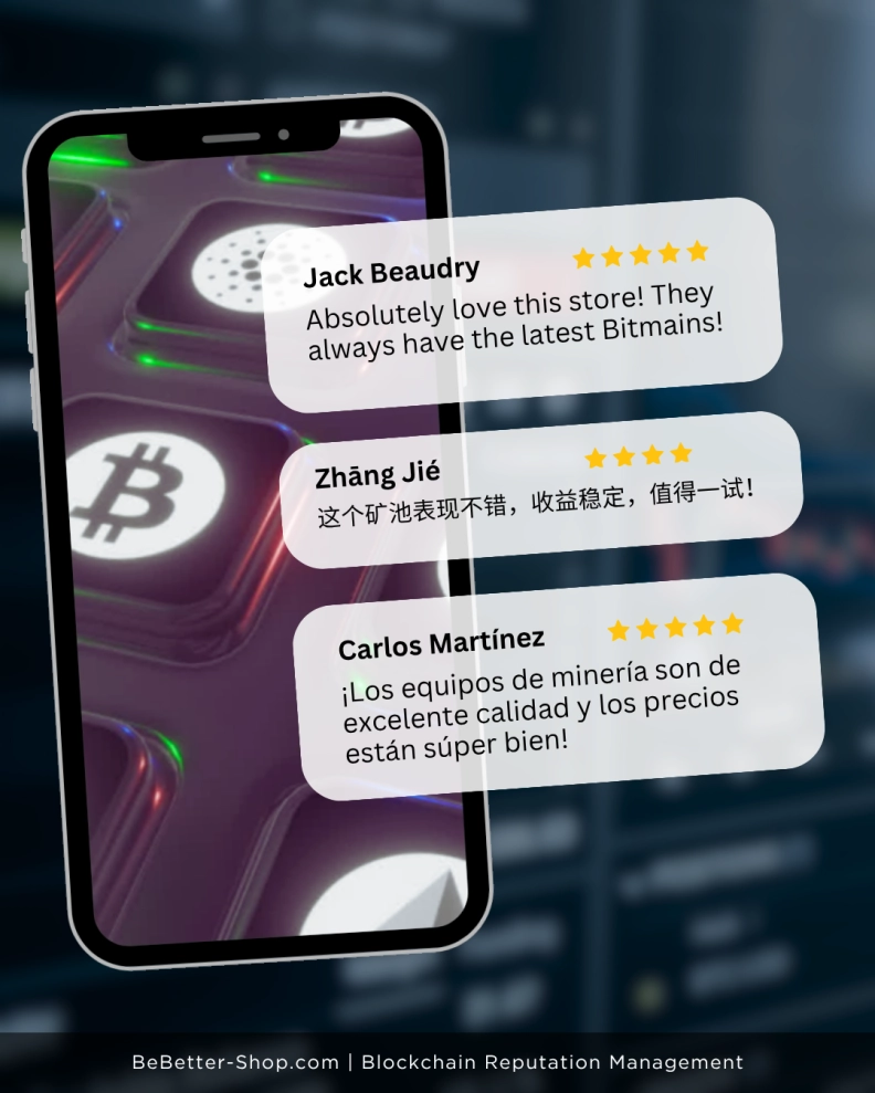 BeBetter Shop | Web3 Trust Engine hero image