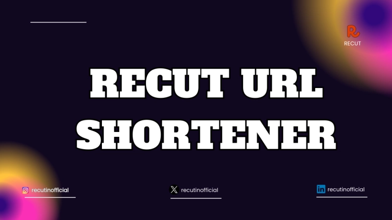 Recut URL Shortener hero image