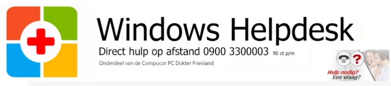 Windows Helpdesk heldenafbeelding
