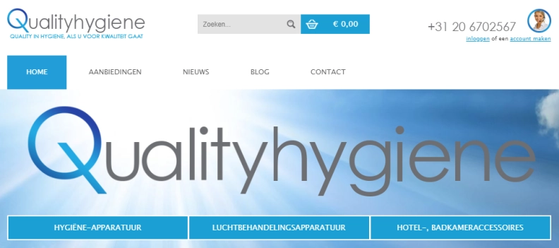 www.qualityhygiene.nl heldenafbeelding