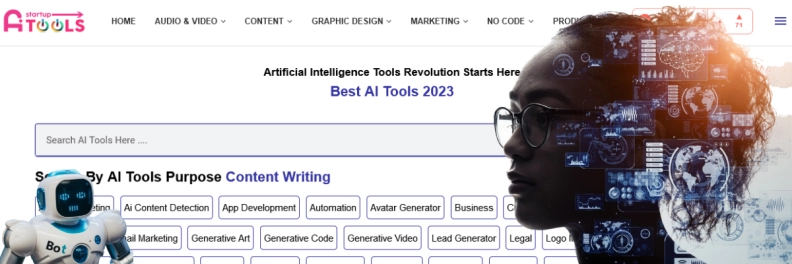 Ai Tools Directory hero image