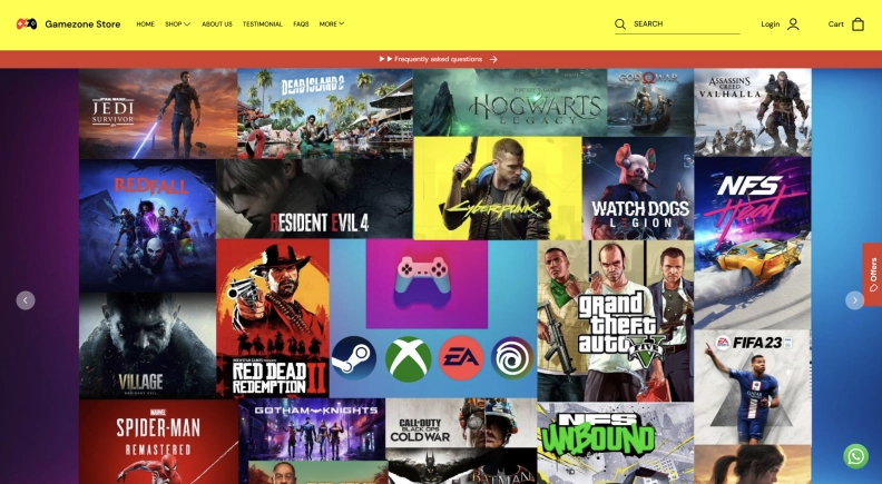 Digitalgamezone hero image