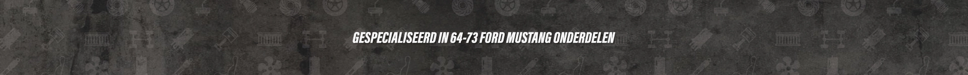 Classic-mustangparts heldenafbeelding