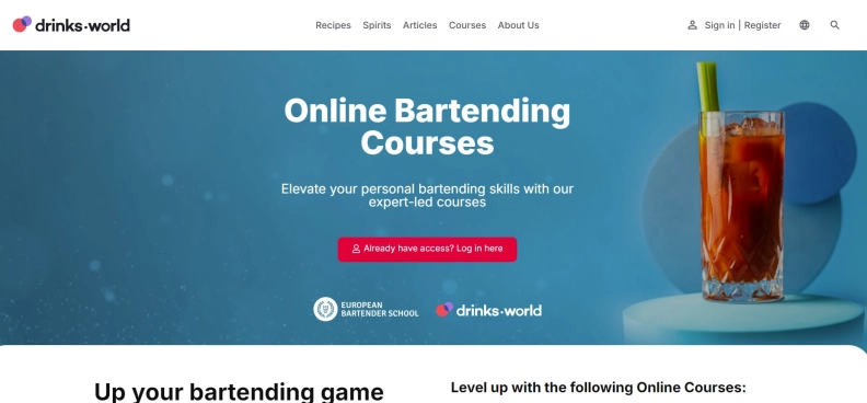 Drinksworld hero image