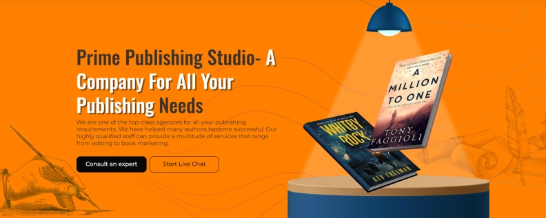 Prime Publishing Studio hero image