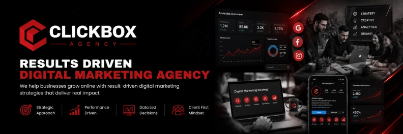 ClickBox Digital Marketing Agency hero image