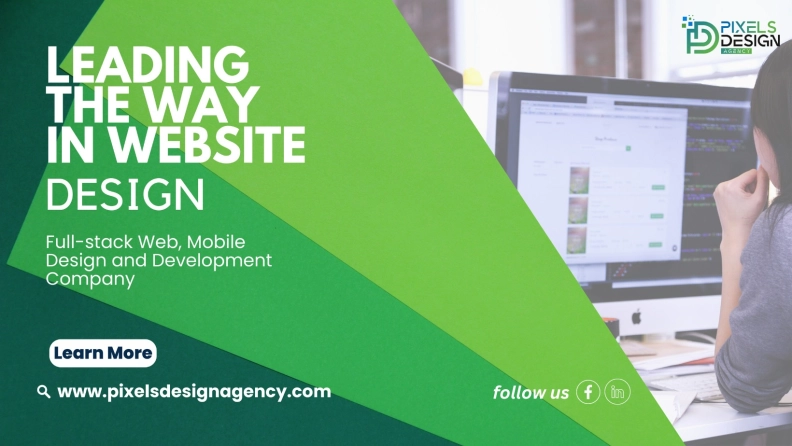 Pixels Design Agency hero image