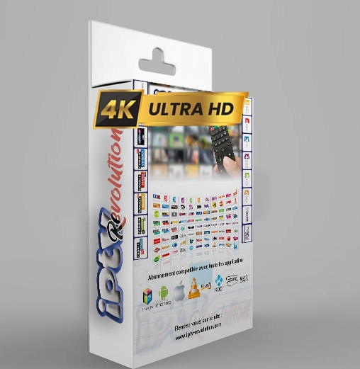 Image héro Abonnement Iptv revolution - Compatible avec IPTV SMARTERS