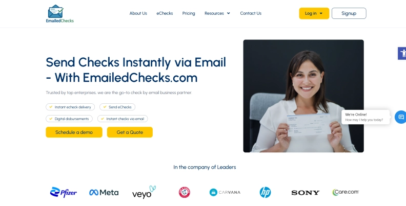 Emailedchecks hero image