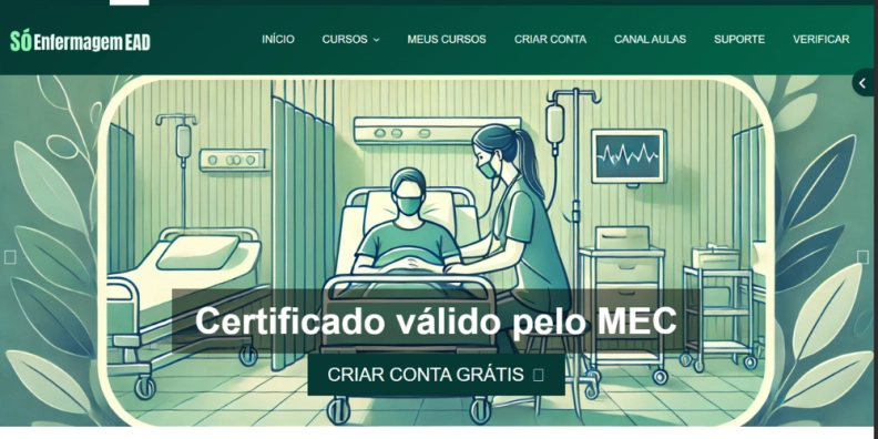 Só Enfermagem EAD hero image