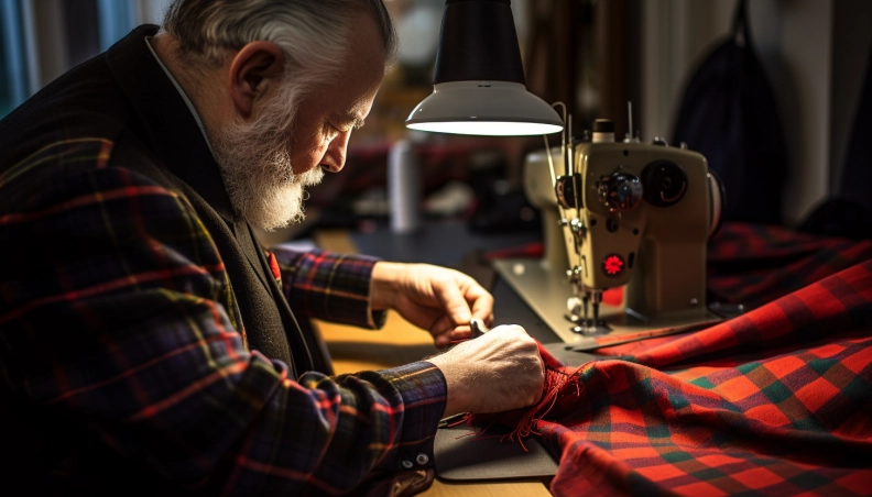 Image héro Kilt Écossais