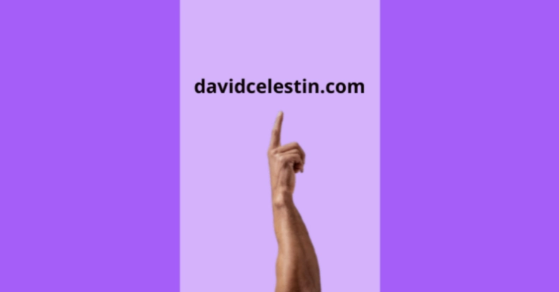 Davidcelestin.com hero image