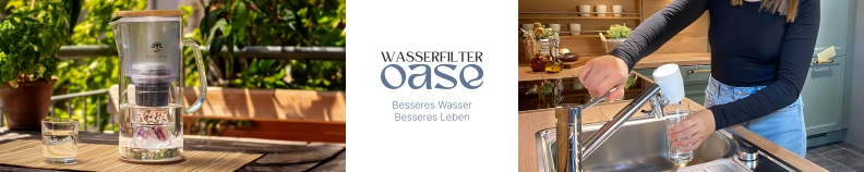 Wasserfilteroase Heldenbild