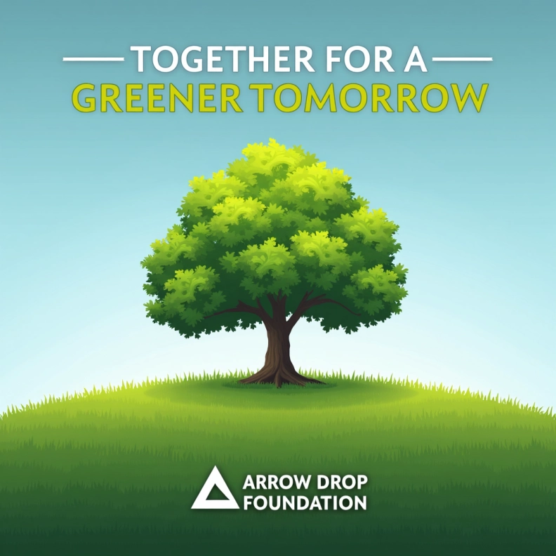 ARROW DROP FOUNDATION hero image