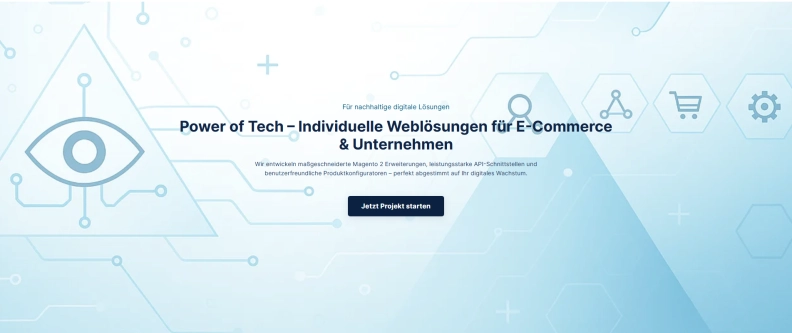 Power of Tech Heldenbild