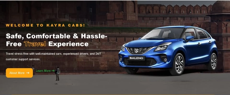 Karya Cabs hero image
