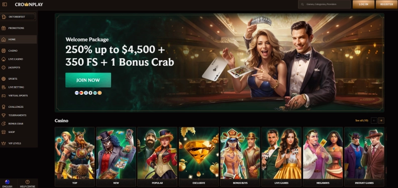 CrownPlay hero image