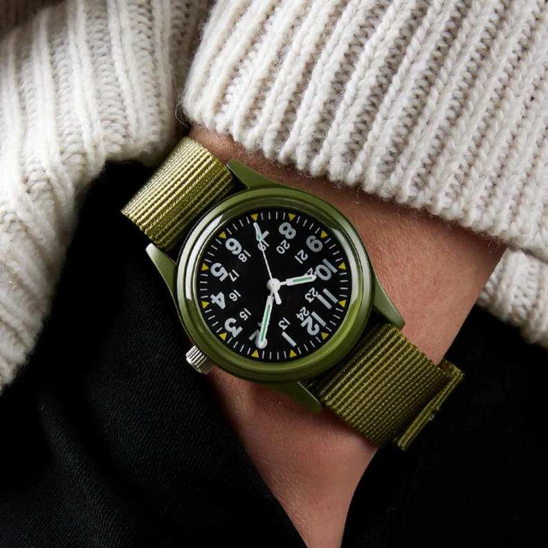 Militaire horloges heldenafbeelding