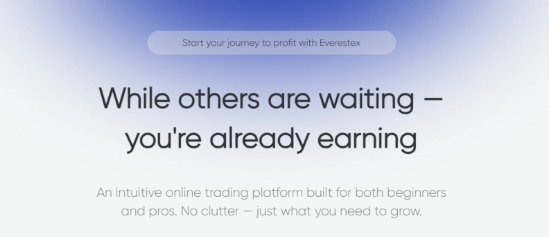 Everestex Exchange hero image