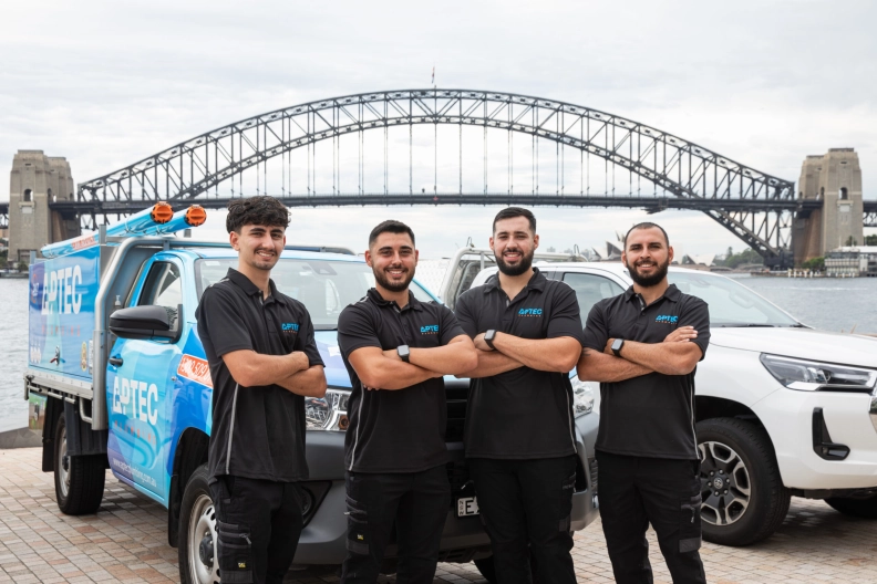 Aptec Plumbing hero image