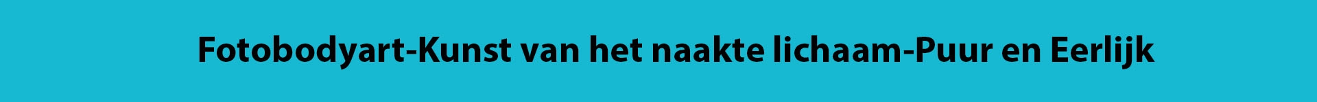 Fotobodyart heldenafbeelding