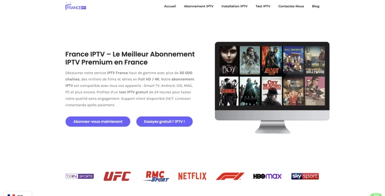 Image héro France IPTV