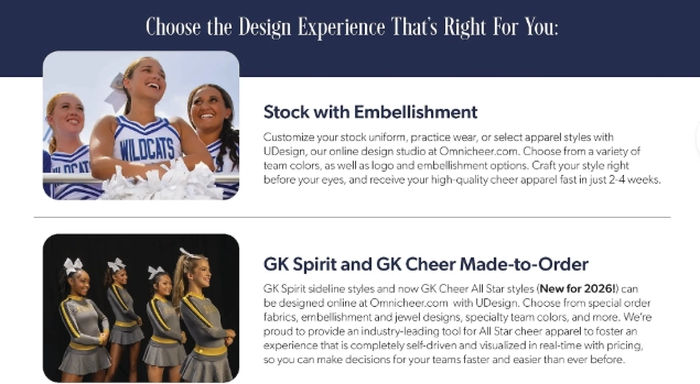 Omni Cheer hero image