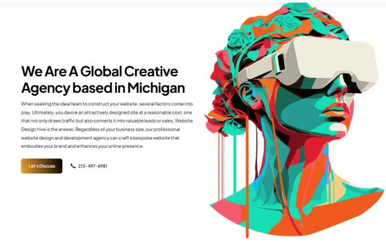 Website Design Hive hero image