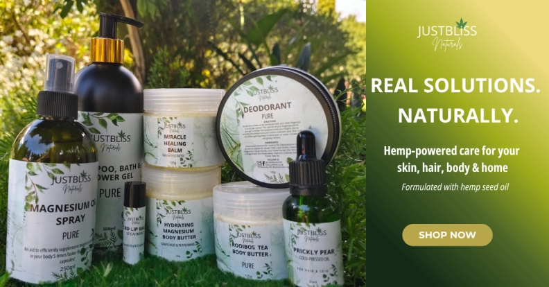 JUSTBLiSS Naturals hero image