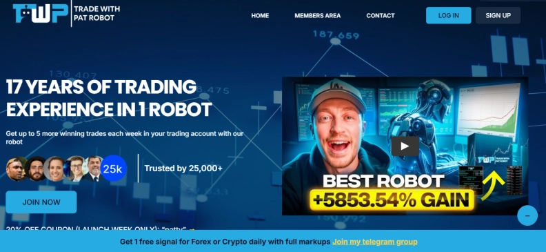 Trade With Pat hero image