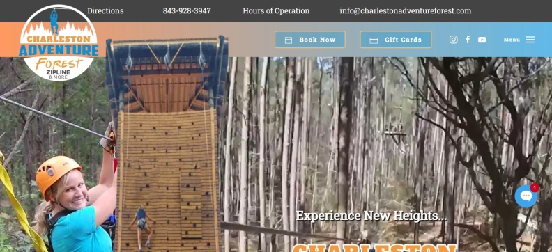 Charleston Adventure Forest hero image