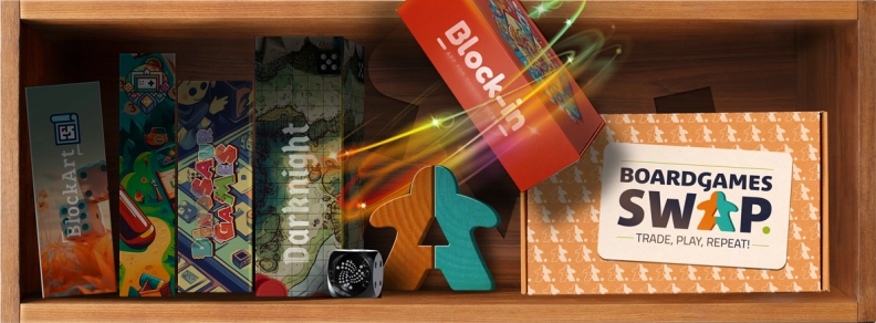 BoardGamesSwap heldenafbeelding