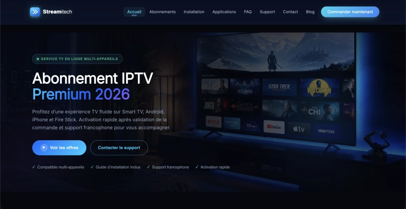 Image héro Streamitech