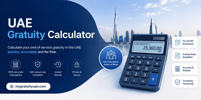 Gratuity Caclulator UAE hero image