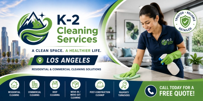 K-2 Cleaning Service hero image