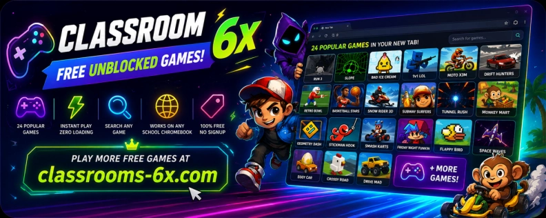Classroom 6x hero image