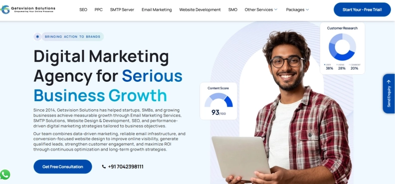 Getsvision Solutions Pvt Ltd hero image