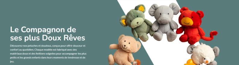 Image héro Doudou et Peluche
