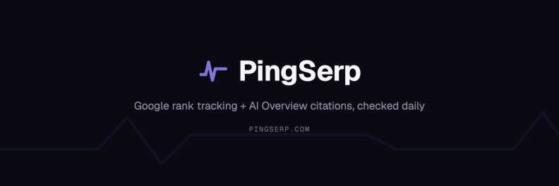 PingSerp hero image