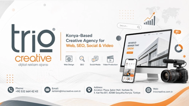 Trio Creative - Konya Reklam Ajansı hero image