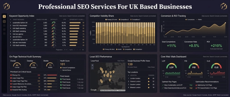 Professional SEO Services hero image