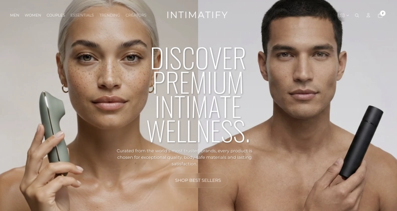 intimatify.com hero image