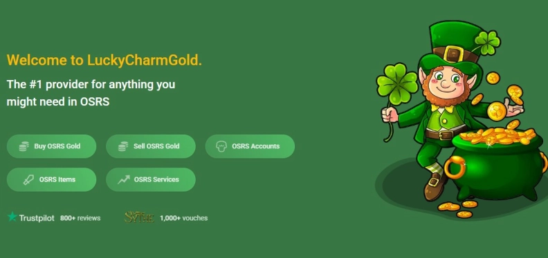 LuckyCharmGold hero image
