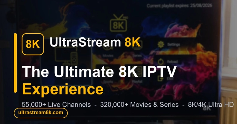 Ultrastream8k hero image