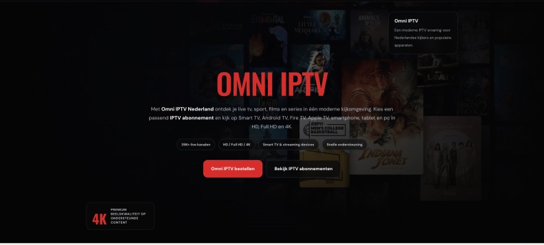 Omni IPTV Officieel heldenafbeelding